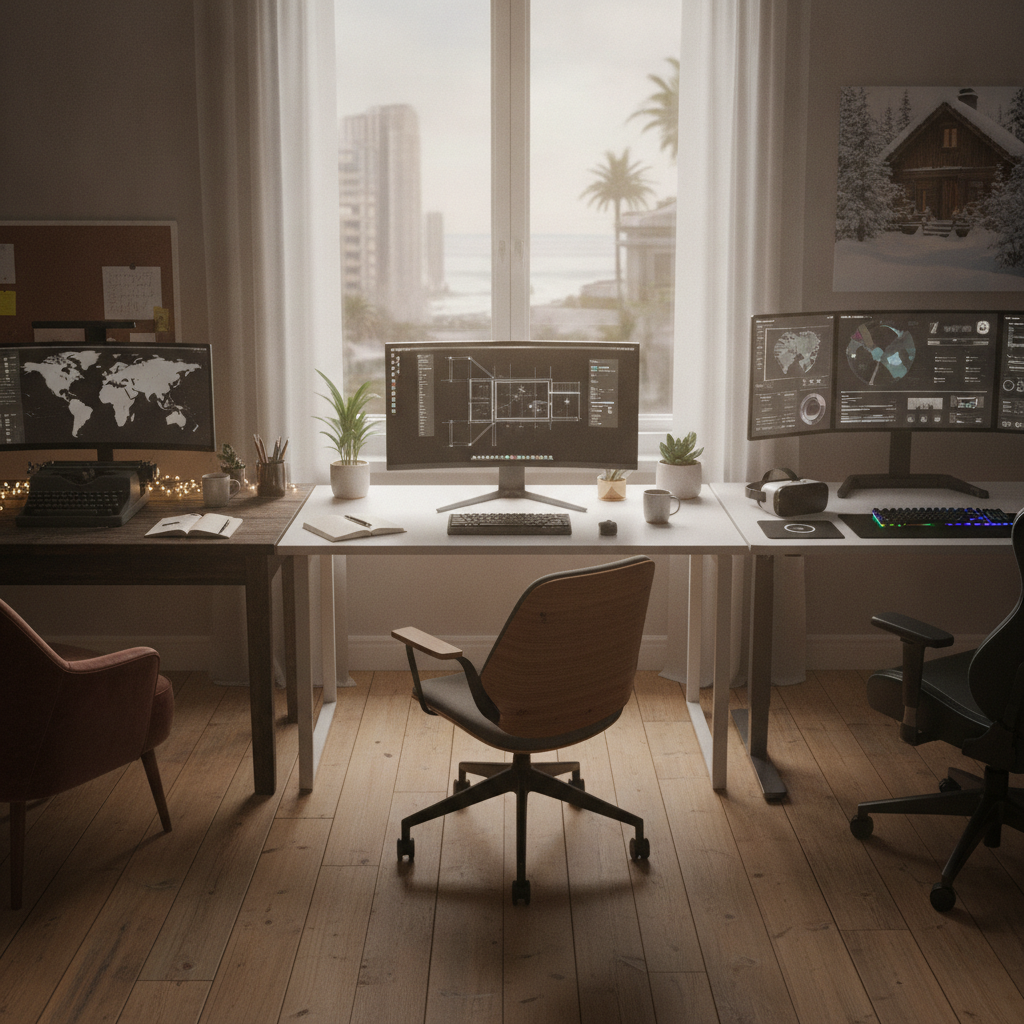 Designing Diverse Workspaces: The Global Remote Worker Perspective
