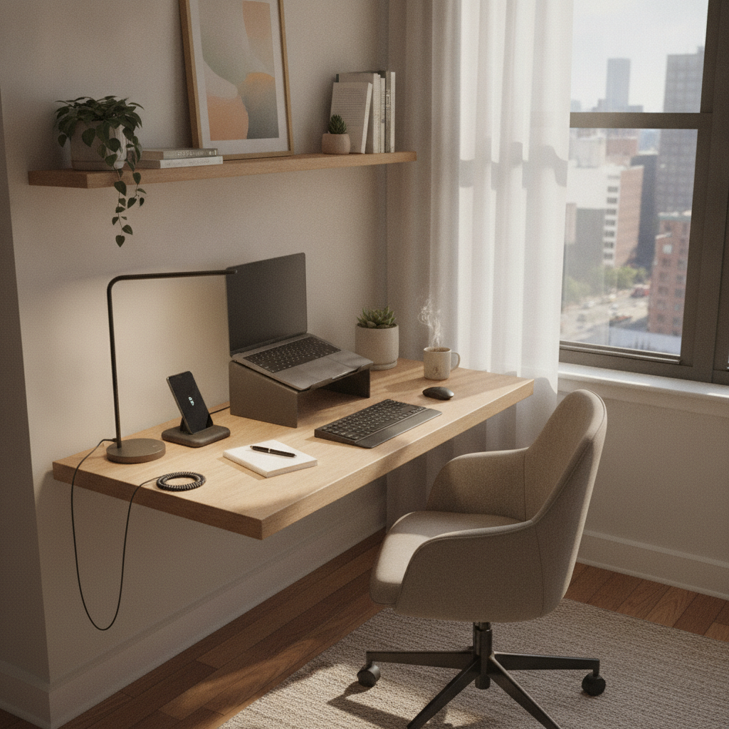 Small Space Desk Setups: Making the Most of Tiny Apartments