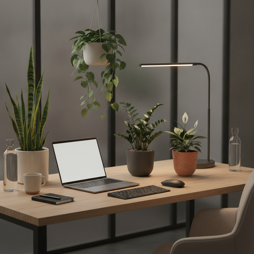 The Best Desk Plants for Low-Light Office Environments