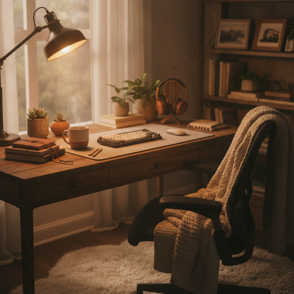 The Cozy Desk Aesthetic: Bringing Warmth to Your Workspace